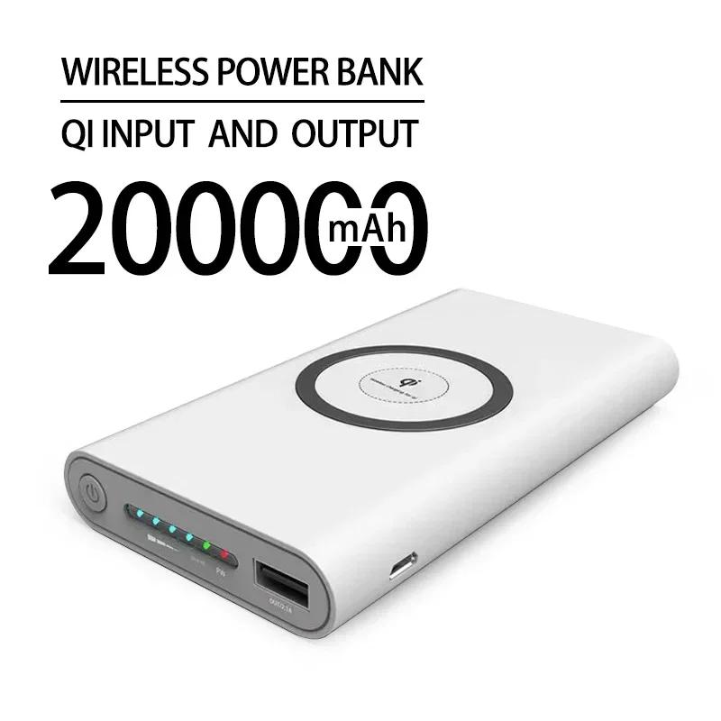 ͸  ޴  USB 2 , ܺ ͸ ,   ȵ̵ Poverbank, 200000mAh, 2024 ǰ